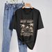 Women's Casual Round Neck Short Sleeve T-Shirt Multi-Color American Style Simple Fashionable Sports Top Solid Printed Loose Fit_ecoleips.com