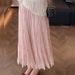 Light Flowing Pleated For Women New Style Large Hem Slimming Ruched A-line Skirt_ecoleips.com