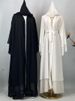 Ramadan Chiffon Open Abaya Dubai Turkey Kaftan Muslim For Women Kimono Modest Robe Femme Caftan Marocain Islam Clothing Dress_ecoleips.com