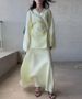 Women's Clothing Lace Up Long Sleeved Skirt Suit Fashionable Casual Two Piece Suit For Women_ecoleips.com