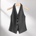 High-end Halter Neck For Women, Stylish And Fashionable Summer New Design, Outerwear Fashion Suit Vest_ecoleips.com