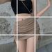 Drawstring Midi For Women Summer Hot Girl High Waist Slimming Design Sense Bodycon Short Skirt 8396_ecoleips.com