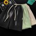 Women's Clothing Sports Shorts Women Summer Thin Loose Couple Pants Straight Wide Leg Pants Shorts Men's Outer Wear_ecoleips.com