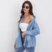 Women's Clothing Non Motorcycle Denim Outerwear Women's Coat Long Sleeve Autumn And Winter Jacket_ecoleips.com