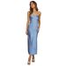 Women's sexy slim dress with back tie _ecoleips.com
