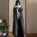Contrasting Color Trench Coat Women's 2025 Spring And Autumn New Models Are Popular This Year, British Style Is Super Good-looking, Tall Long Coat_ecoleips.com