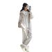 plus Size Women's Fashion Sportswear Set Korean Style Loose Fit Casual Two Piece Set for Students Spring Autumn New Style_ecoleips.com
