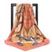 Large 90cm Square Scarf Shawl Chain Print Style Like Women's Muslim Fashion_ecoleips.com