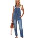 Women's Clothing hot selling jumpsuit women new temperament commuting fashion washed denim overalls_ecoleips.com