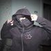 Women's Retro Hooded Sweatshirt Fleece Lined Loose Fit Sporty Cardigan Jacket American Style Autumn Winter Print_ecoleips.com