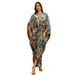 ng2510292 AB492 Muslim Arab Dubai Printed Long Fashion Pullover Dress Robe Jalabiya New Style_ecoleips.com