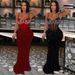 Women's Clothing Velvet Sequined Dress Hot Diamond Suspender Dress Hip Long Skirt Female_ecoleips.com