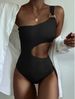 Aria Basics Manufacturer Specializes In New Summer Swimwear: European American Style Solid Color Feminine One-piece Bikini With_ecoleips.com