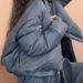 girl 2025 Fashionable Autumn Winter New Women's Korean Style Short High-Waist Coat Versatile High-Quality Solid Color Cotton_ecoleips.com