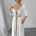 MT048 Middle Eastern Cross-border Foreign Trade Muslim Robe Women's Dress With Lace Tassels, Slim Fit, Elegant And_ecoleips.com