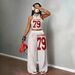 Women's Hip Hop Streetwear Set Sports Print Vest And Casual Wide Leg Pants Style_ecoleips.com