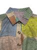 Women's Summer Geometric Printed Short-Sleeve Casual Shirt Dress, Suitable For Daily Wear_ecoleips.com
