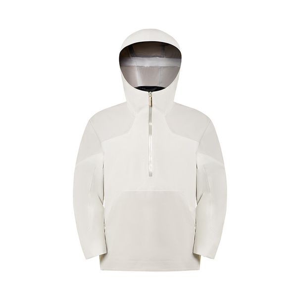 Unisex Waterproof, Windproof, Oil Resistant Color Blocked Mountaineering Jacket, Abrasion Resistant, Heat Sealed Hooded Windbreaker._ecoleips.com