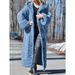 Oversized Hooded Cardigan Sweater Coat – Chunky Knit Mid-Length Wrap For Women, Boho Winter Outerwear In 9 Colors_ecoleips.com