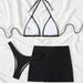 Aria Basics 2025 New European And American Cross-Border Triangle Tie Sexy High Waist Split Three-Piece Bikini Swimsuit For Women_ecoleips.com