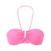Women's Summer New Halter Neck Tank With Chest Pads, European And American Style, Sexy Cropped Bra, Solid Color Yoga_ecoleips.com