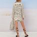 K New Fashion Casual Printed Two Piece Set. No Necklaces Or Other Accessories_ecoleips.com