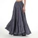 plus Size Women's Flowy Draped Pleated Midi Skirt Loose Fit Slimming Cross Border Style 2026 New Super Large Skirt 11050_ecoleips.com