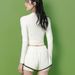 Women's Two Piece Swimsuit Slimming Long Sleeved Conservative New 2026 Style for Hot Springs Swimming Pools_ecoleips.com