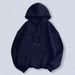 Women's Loose Fit Hoodie With Star Print – Trendy Pullover Sweatshirt (Navy/White/Black/Red, S-XXXL)_ecoleips.com