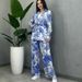 Women's Clothing Digital Printing Suits Long Sleeves Loose Lace Up Spring And Summer Fashion Casual Two Piece Suits_ecoleips.com