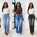 High Elastic Denim Trousers Retro Straight Loose Casual Women's Jeans Factory Direct Sales_ecoleips.com