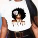 Summer European And American Cross-border Foreign Trade Plus-size T-shirt, Round-neck Casual Loose-fitting Short-sleeve_ecoleips.com