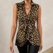 Leopard Print Tank Slimming Plus Size, Summer Sleeveless New Style, Stylish Top, Can Be Worn Inner Or As An Outer Layer_ecoleips.com