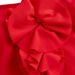 New 2026 Fiery Red Elegant One Piece Bikini Skirt With Slit Maxi Skirt Beach Swimsuit Set Spaghetti Strap Women's Swimwear_ecoleips.com