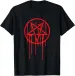 Women's T-Shirts Satanic Pentagram T-Shirt Satanic Pentagram T-Shirt_ecoleips.com