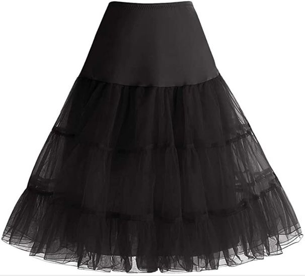Boneless Wedding Dress Mesh Petticoat Violent Colorful Underskirt Puffy Tutu Half Skirt_ecoleips.com