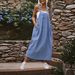 European And American Cross-border Foreign Trade Plus-size Women's Clothing, New Suspender Dress, Long Skirt,_ecoleips.com