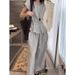 Fashion Casual Linen Suit For Women 2025 Summer New Style Flutter Sleeve Top Wide Leg Pants Two-Piece Set Trendy_ecoleips.com