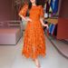Women's Clothing Summer New Women's Temperament Round Neck Hollow Lace Dress Women's Clothing_ecoleips.com