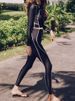 K Outdoor Swimming Suit, Three Piece Sports High Waisted Pants, Long Sleeved Sun Protection Suit, Snorkeling Hot Spring Swimsuit, Surfing_ecoleips.com