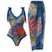 Women's Clothing One Piece Conservative Belly Covering Slimming Holiday Beach Hot Spring Swimsuit French Retro One Piece Bikini_ecoleips.com
