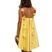 Women's Clothing Spring And Summer New Suspender Satin Dress INS Casual Loose Holiday Women's Dress_ecoleips.com
