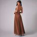 Women's New Sexy Slit Slim Fit Backless Fashionable Suspender Dress, Long Skirt_ecoleips.com