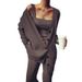 Knit Three-Piece Set For Women 2026 Spring Autumn New Cross-Border European And American Women's Clothing Jacket,_ecoleips.com