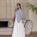 Women's Clothing Muslim Dubai Arab Spring And Summer New Print Bat Sleeve Contrast Color Robe_ecoleips.com