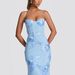 Women's Clothing Women's 3D Embroidered Backless Cross Strap Long Dress Exquisite Floral Banquet Style Autumn_ecoleips.com