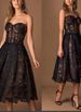 Women's Clothing New Tube Top Flower Sexy Beautiful Dress_ecoleips.com