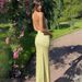 Verve Women's 2025TK Summer Floral Spaghetti Strap Maxi Sexy Bodycon Backless Slip Dress_ecoleips.com
