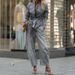 Women's Oversized Denim Suit Set Streetwear Blazer And Wide-Leg Jeans Distressed Wash Y2k Retro Two-Piece Outfit S-XL_ecoleips.com