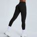 High Waist Seamless Yoga Pants Women's Peach Hip Lifting Fitness Running Tight Abdomen Sports_ecoleips.com